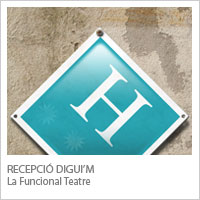 Recepció digui'm Funcional Teatre